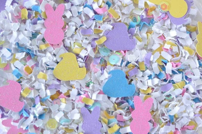 Easter Confetti On This Donut & Confetti Monday!