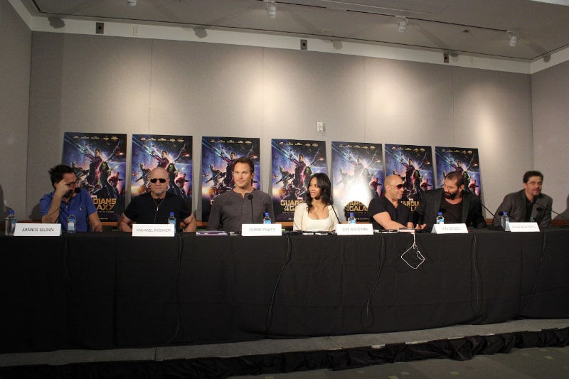 cast of guardians of the galaxy