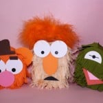 DIY Mini Muppets Piñatas!