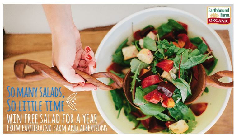 Earthbound Farm Partners With Albertsons!