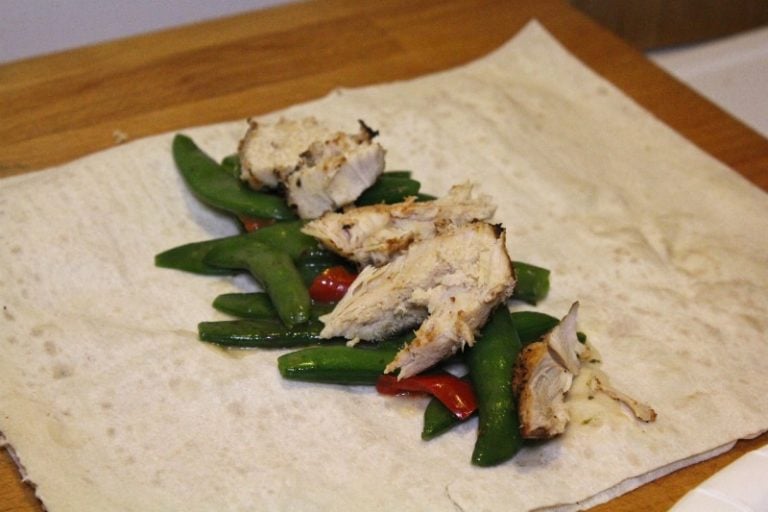 Entertaining With Frozen Foods & Easy Chicken Wrap Recipe!