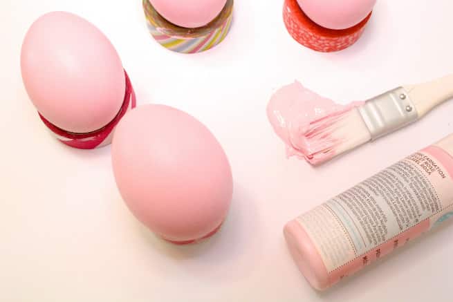 DIY-Pink-Easter-Bunny-Eggs-Step-1