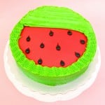 DIY Watermelon Birthday Cake & Fun Candles!
