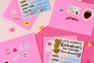 Free Printable Galentine's Day Brunch Invitations!
