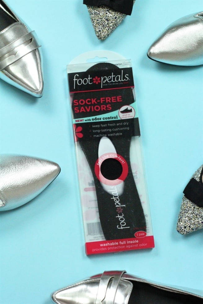 new Foot Petals Sock-Free Savior insoles