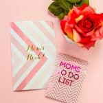 DIY Mother’s Day Hand Bound Notepads & Notebooks!