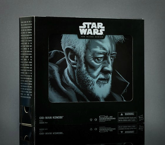 STAR WARS THE BLACK SERIES 6-Inch Obi-Wan Kenobi Pack - in pkg2