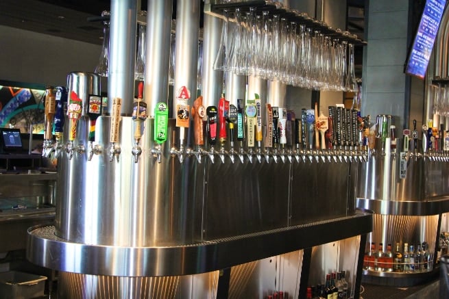 Yard House Beer Taps 1