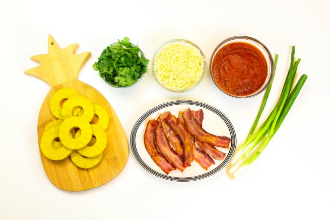 Bacon Hawaiian Pizza Ingredients