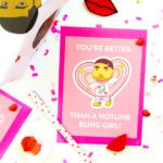 Little Drake Printable Galentines and Valentines Day Cards!