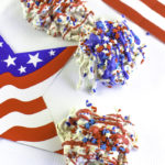Yummy Red, White, And Blue Haystacks!
