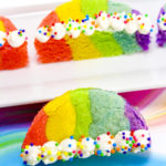 10 Minute Rainbow Sugar Cookies!