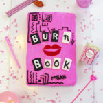 Giant Mean Girls Burn Book Rice Krispies Treat!