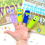 DIY Little Monster Finger Puppets!