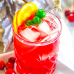 Festive Cranberry Old Fashioned Cocktail!