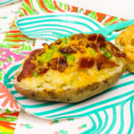 Easy Double Baked Bacon Potatoes For Father’s Day!