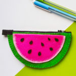 Easy DIY Summer Watermelon Purse!