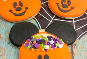 DIY Mickey Pumpkin Cookies!