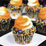 Halloween Swirl Frosted Cupcakes!