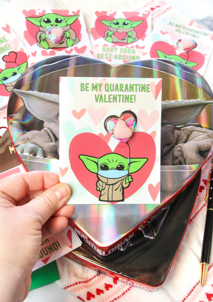 Grogu Baby Yoda Printable Valentines