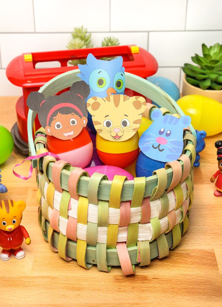 Daniel Tiger Easter Eggs In Basket