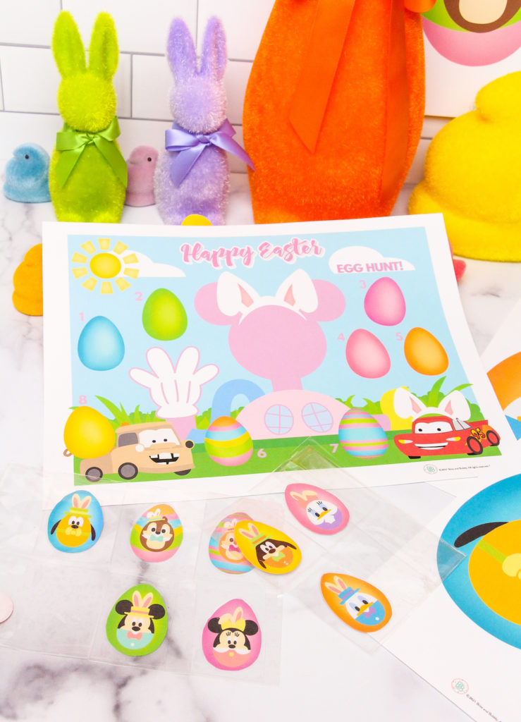 Printable Disney Inspired Easter Egg Hunt! ⋆ Brite and Bubbly