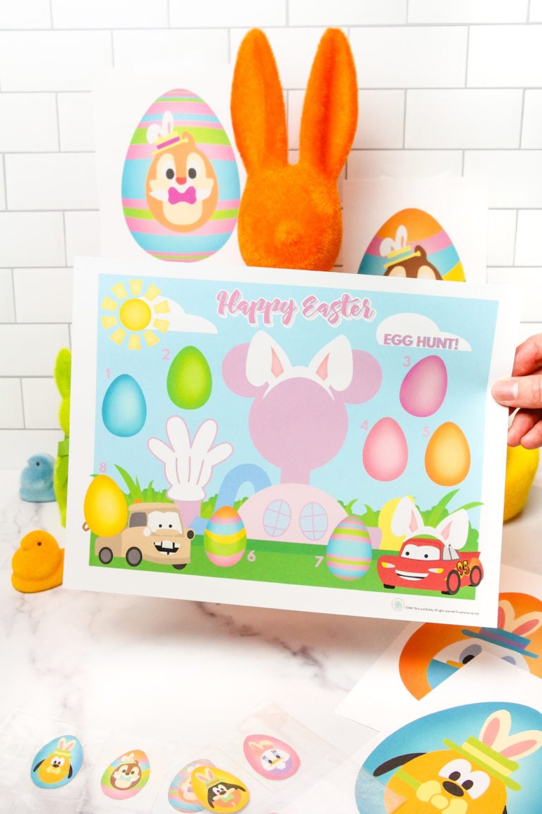 Printable Disney Inspired Easter Egg Hunt!