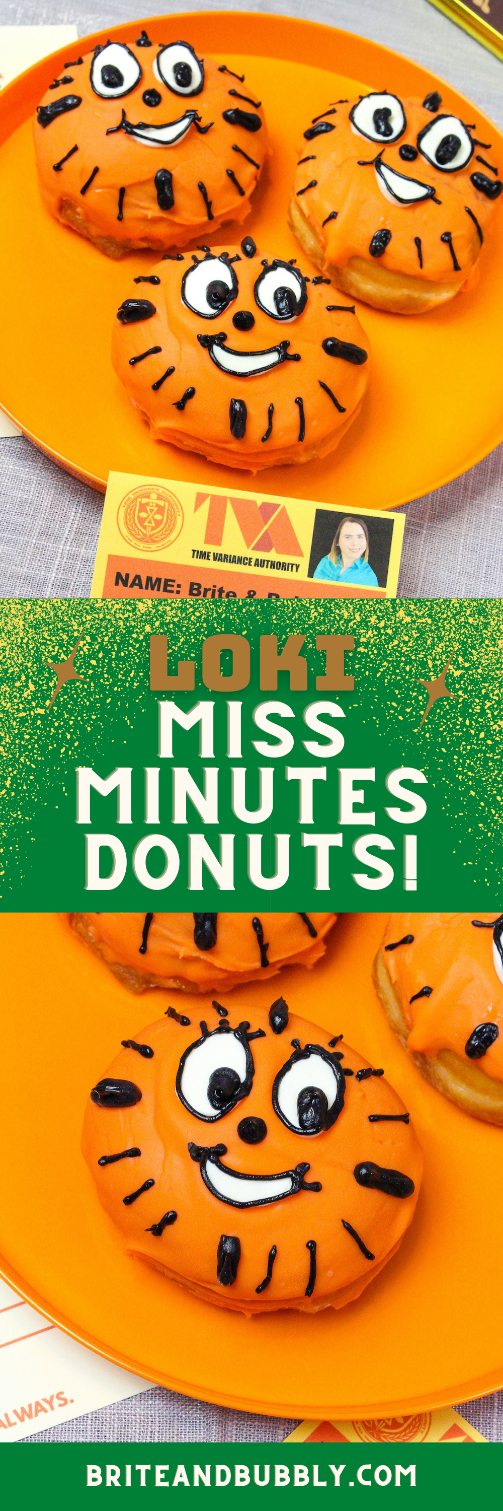 Miss Minutes Donuts Pin Image