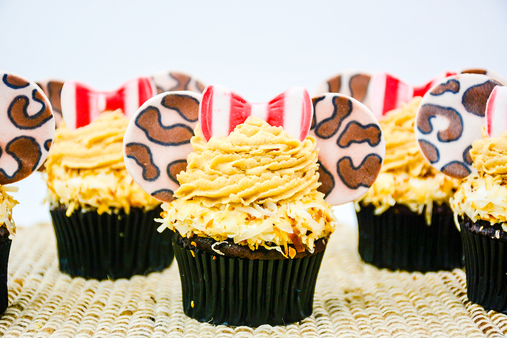 Disney Jungle Cruise Inspired Cupcakes