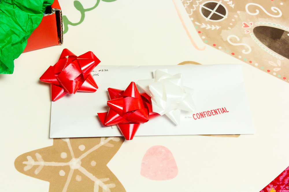 Package From Santa envelope
