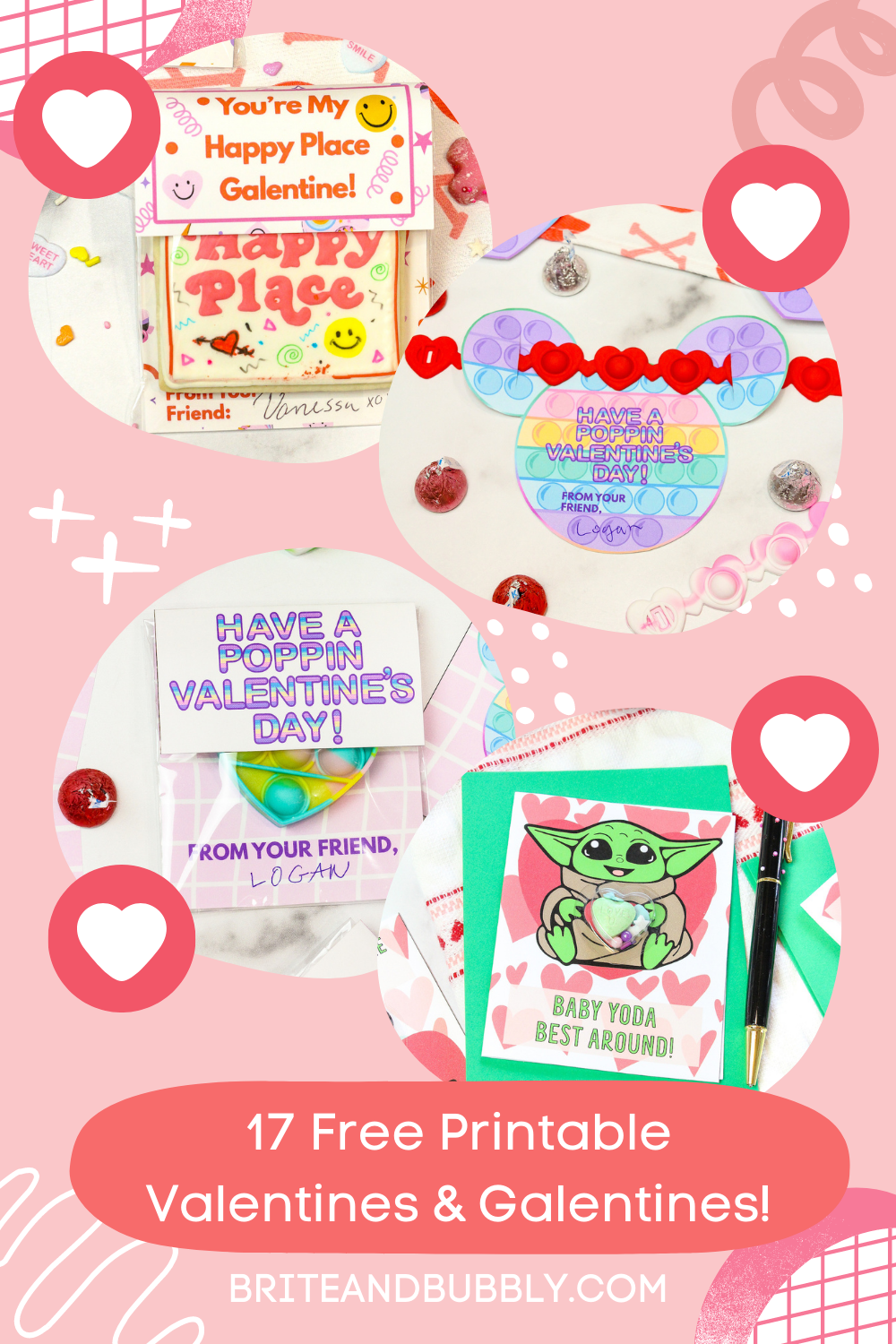 17 Cute Free Printable Valentines
