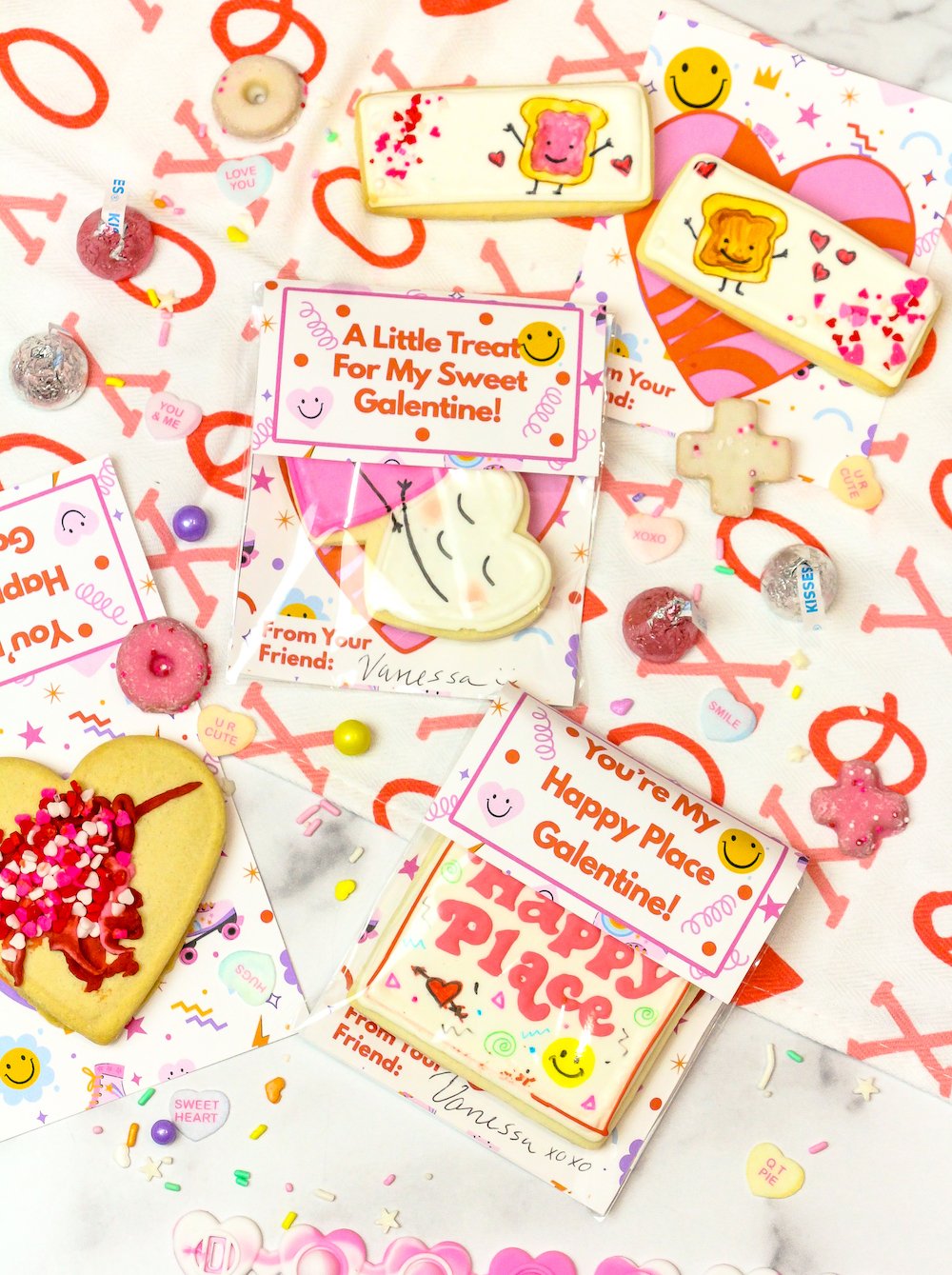 Galentine's Day Printable Cookie Grams