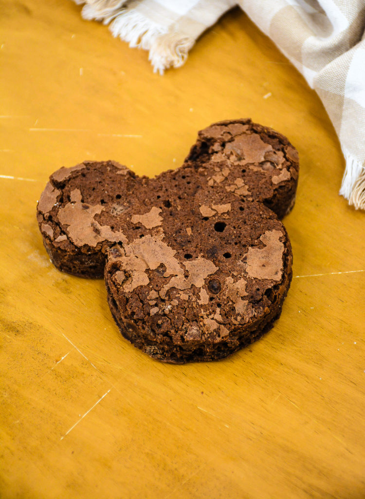 Valentine's Day Mickey Brownies