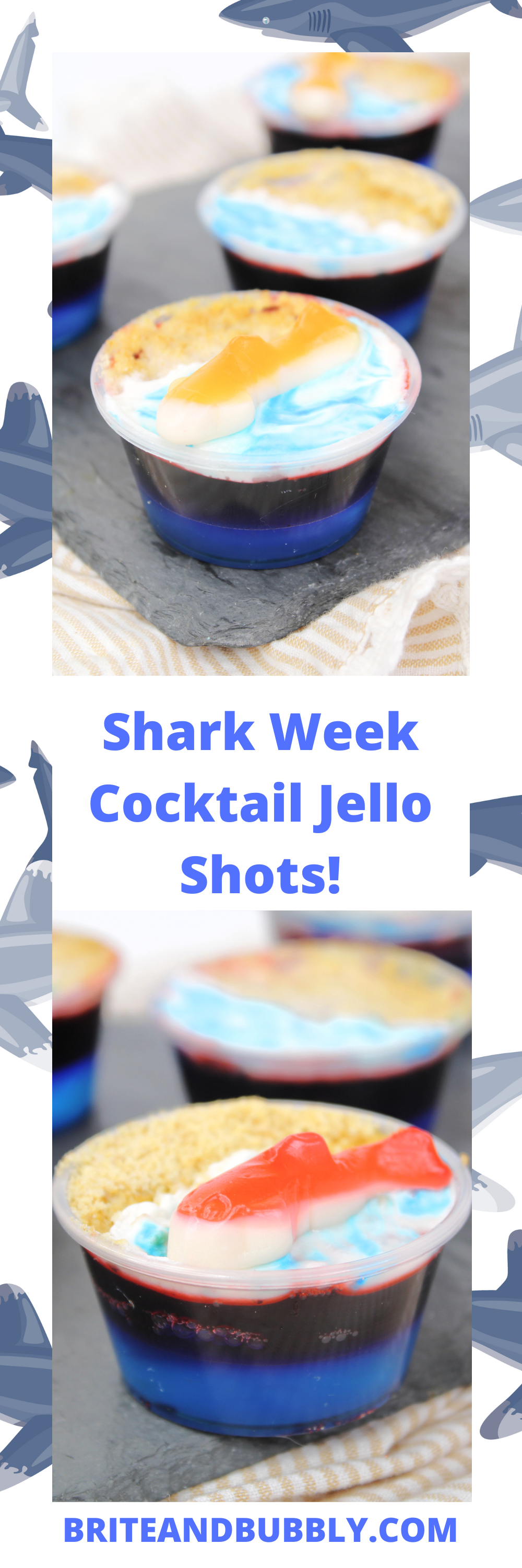 Shark Week Jello Shots Pin