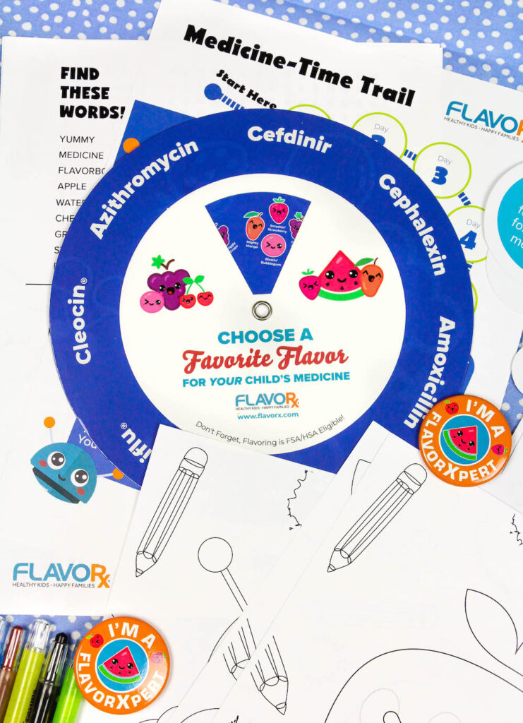 FlavoRX Info Sheets and Wheel