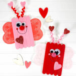 Dollar Store DIY – Love Bug Craft Stick Valentine!