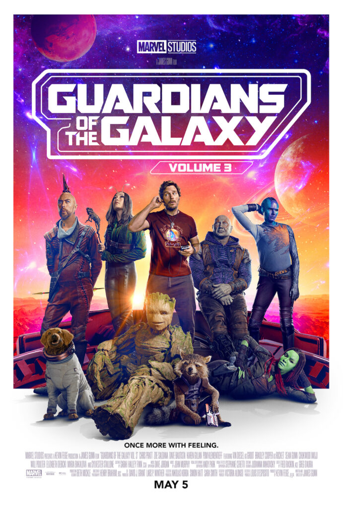 Guardians of the Galaxy Vol. 3. 