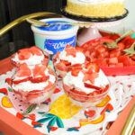 Summer Entertaining With A Strawberry-Watermelon Trifle Cup Bar!