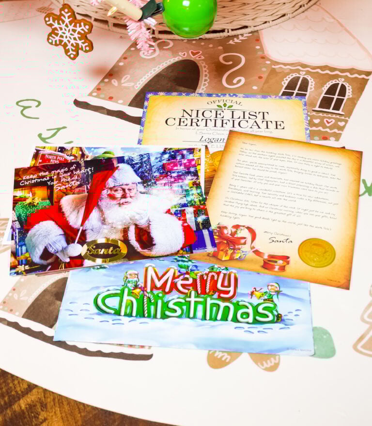 Package From Santa Letter
