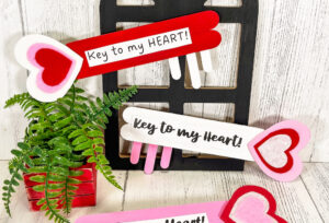 Key To My Heart Valentine's Day DIY!