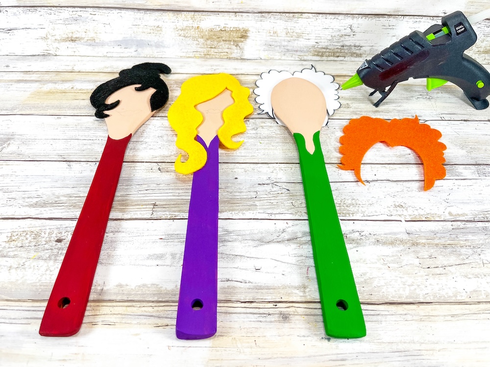 DIY Hocus Pocus Sanderson Sisters Spoons