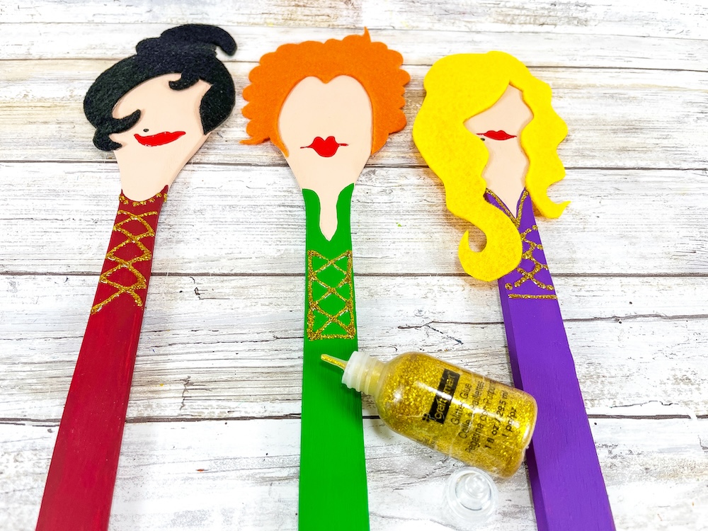 DIY Hocus Pocus Sanderson Sisters Spoons