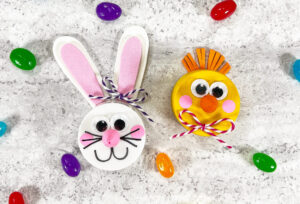 Easter DIY Bunny and Chick Tea Lights!