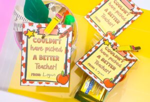 2 Teacher Gift Ideas With One Free Printable!