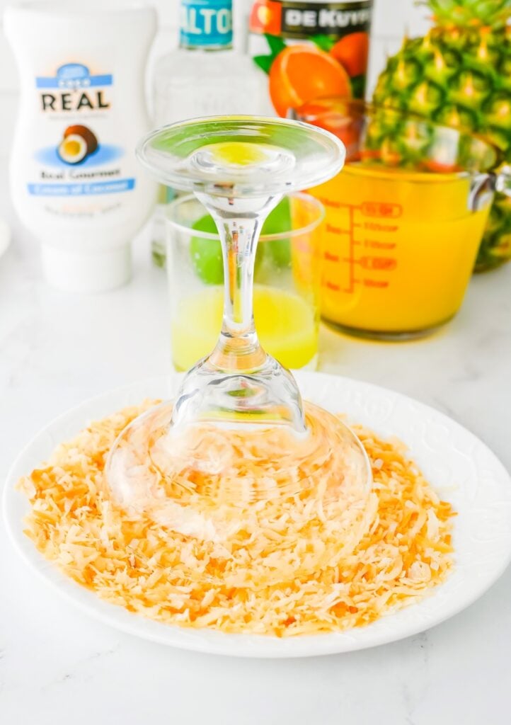 Summer Pineapple Coconut Margaritas