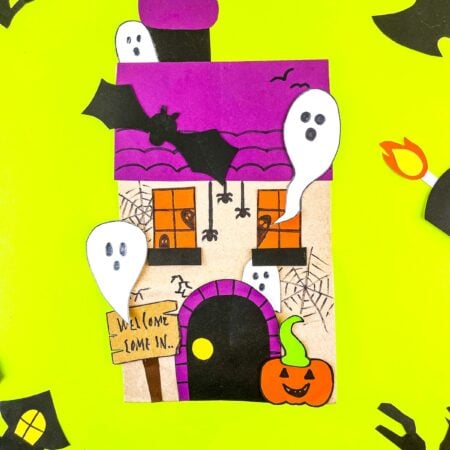 DIY Paper Bag Haunted House